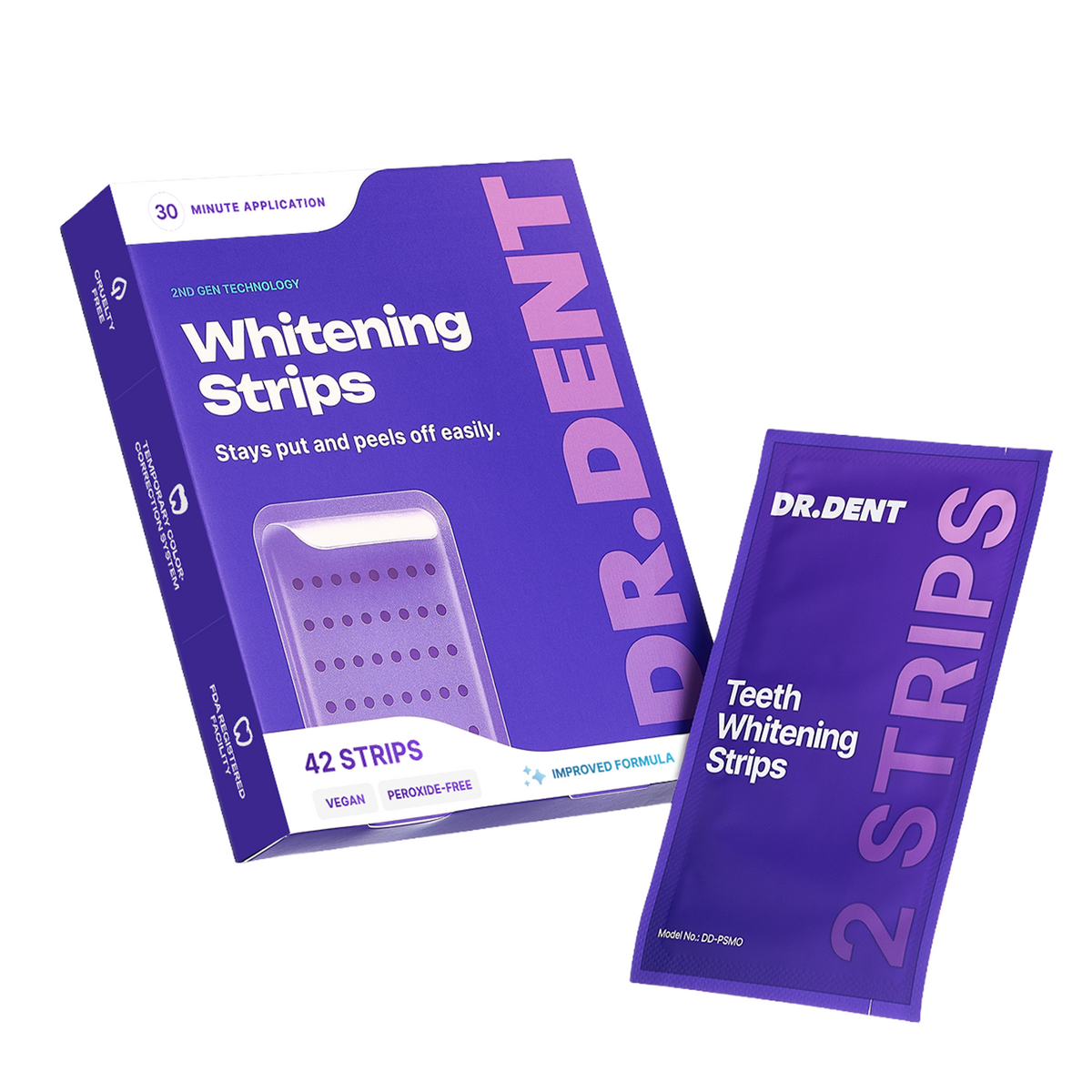 Purple Whitening Strips (Free Gift)